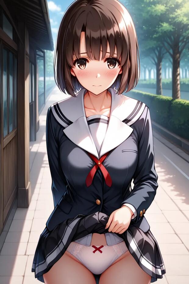 Megumi Kato's Ravishing Descent into Netorare Bondage and Drug-Fueled Rape in Saenai Heroine No Sodatekata - pic 1