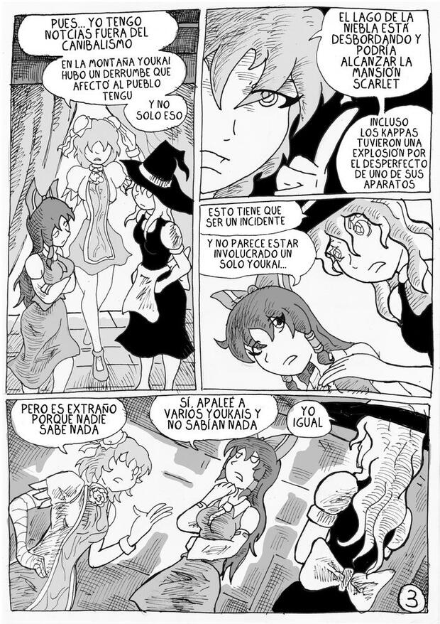 Kosuzu Motoori's Wild Touhou Orgy: Lolicon Ahegao with Big Breasts, Anal Nakadashi and Related Maidens - pic 3