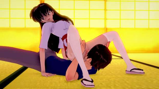 Kagome Higurashi's Schoolgirl Seduction - pic 2