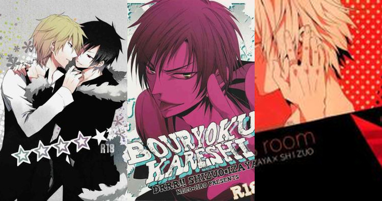 Shizuo Heiwajima's Brutal Yaoi Rapes and Bondage Orgasms in Durarara with Izaya and Tom