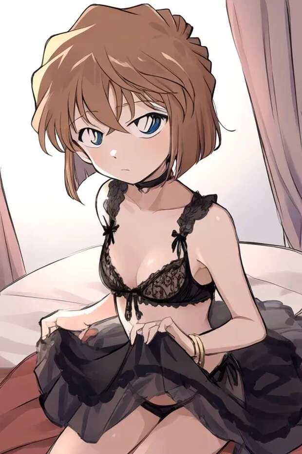 Shuuichi Akai's Yaoi Escapade: Detective Conan's Dark-Skinned Dilf Dominates Blowjob Scenes with Rei Furuya - pic 2