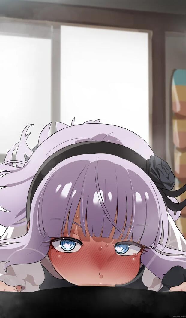 Hotaru Shidare's Steamy Dagashi Kashi Orgy: Big Breasts Bound in Pantyhose with Kokonotsu and Saya's Netorare Blowjob Frenzy - pic 1