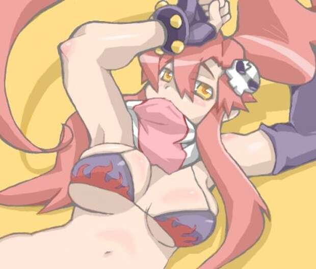 Yoko Ritona's Explosive Orgasms in Tengen Toppa Gurren Lagann: Garter Belt Teases and X-Ray Fantasies with Simon - pic 3