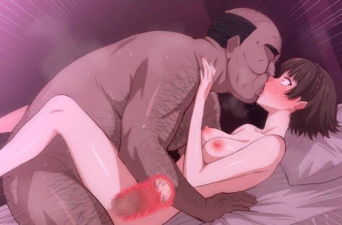 Makoto Niijima Blackmailed into Prostitution and Nakadashi Orgy in Persona 5 with Anne Takamaki and Hifumi Togo