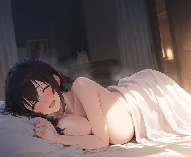 Yunyun's Steamy Group Orgy in KonoSuba: Big Breasts, Blowjobs, and Nakadashi with Megumin and Darkness - pic 5