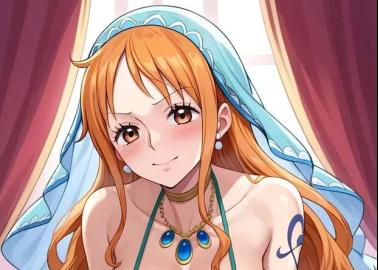 Monkey D. Luffy's Stretchy Orgy in One Piece: Dominating Nami with His Giant Rubber Cock and Anal Inflation