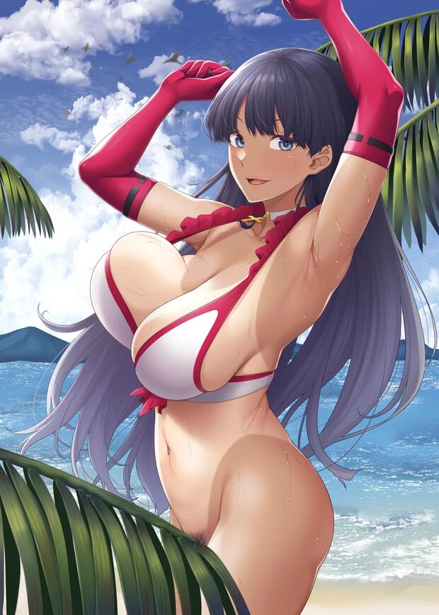 Saint Martha's Pregnant Futanari Ecstasy in Fate/Grand Order: Big Breasts Lactation with Gudao and Bradamante - pic 5