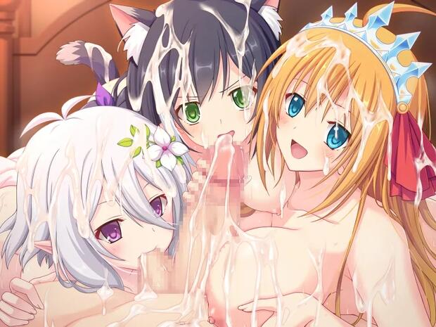 Kyaru the Catgirl Twintails Temptress Unleashes Wild Desires in Princess Connect with Sole Male Yuuki - pic 4