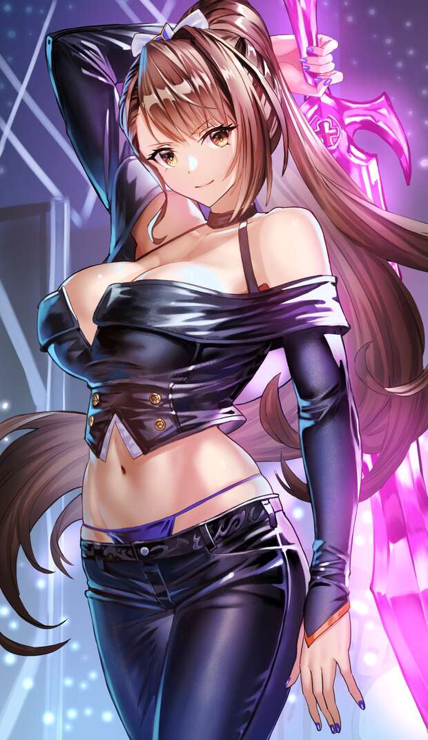 Bremerton's Naval Lust Unleashed: Twintailed Temptress Dominates Shikikan in Azur Lane Hentai Extravaganza - pic 3