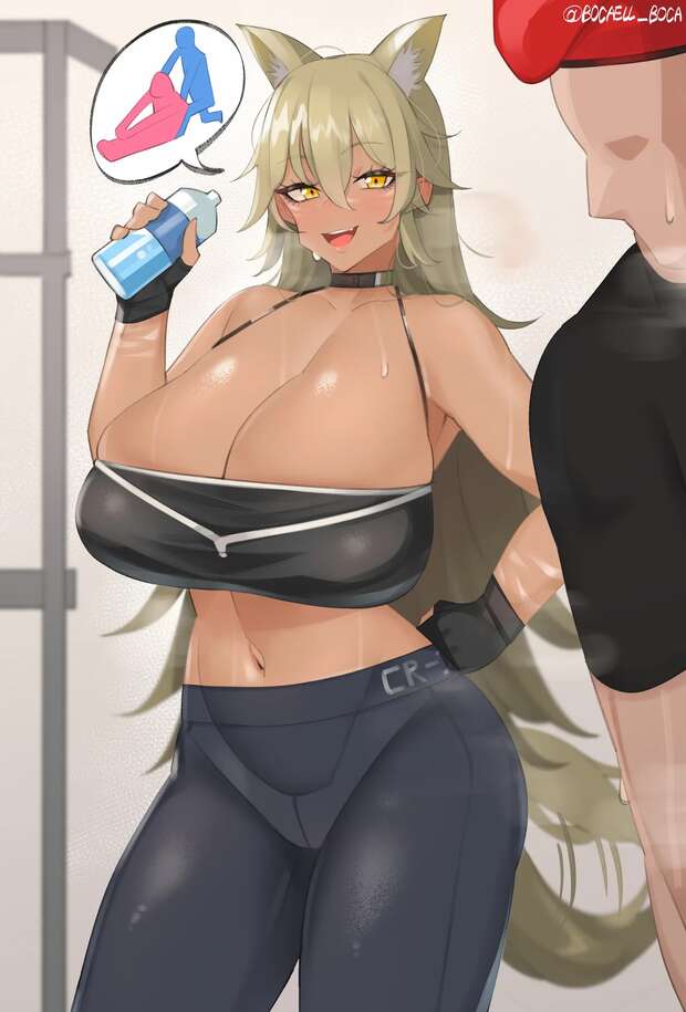 Bremerton's Naval Lust Unleashed: Twintailed Temptress Dominates Shikikan in Azur Lane Hentai Extravaganza - pic 5