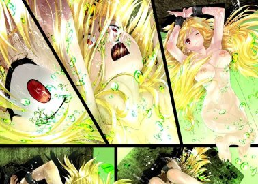 Fate Testarossa's Futanari Rape Orgy in Magical Girl Lyrical Nanoha: Bondage, Blowjobs, and Big Breasts with Nanoha and Hayate