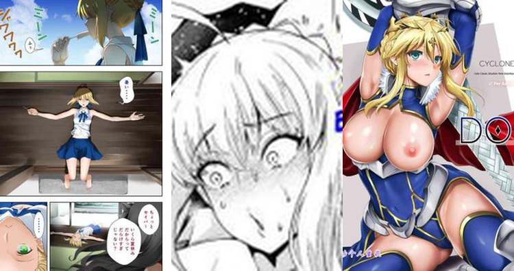 Saber Arturia Pendragon's Royal Orgy: Fate Grand Order & Stay Night Unleashed with Blowjobs and Tribadism