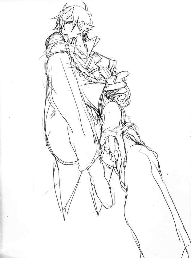 Shokudaikiri Mitsutada Dominates Touken Ranbu Yaoi Orgy with Ookurikara in Anal-Fueled Ecstasy - pic 5