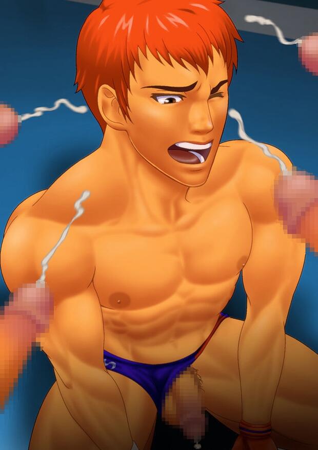 Kensou Sie's Wild Orgy in King of Fighters Crossover: Big Breasts Bouncing with Mai Shiranui and Double Penetration Rape - pic 3