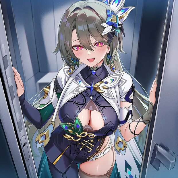 Vita's Magical Domination: Pantyhose-Clad Lolicon Ecstasy with Fate Testarossa in Mahou Shoujo Lyrical Nanoha Hentai - pic 5