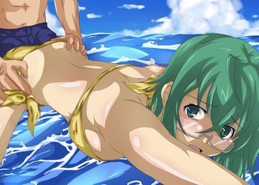 Laura Bodewig's Eyepatch Seduction in Infinite Stratos Harem: Big Breasts, Anal Ecstasy with Charlotte and Houki