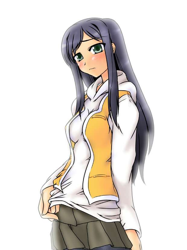 Akiko Minase's Swimsuit-Clad Big Breasts Ignite Incestuous Desires in Kanon with Nayuki Minase - pic 1