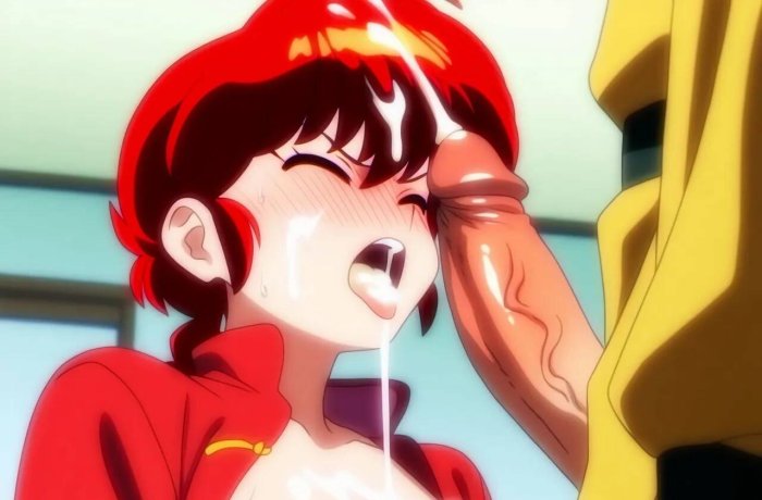 Ryoga Hibiki's Wild Gender Bender Orgy in Ranma 1/2 with Big Breasts Shemale Rapes and Nakadashi Frenzy