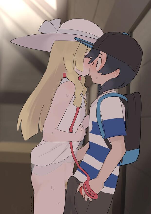 Sun's Wild Pokemon Adventures: Deflowering Lana, Lillie, and Mallow in Steamy Group Threesomes with Nakadashi and Lolicon Heat - pic 1