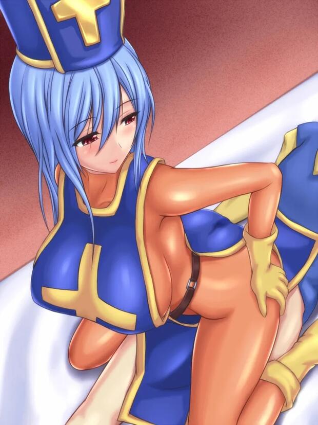 Cleric's Mind-Breaking Futanari Orgy in Dragon Quest III with Yoruichi, Bridget, and Big Breasts Ahegao Bliss - pic 5