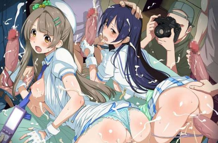 Eri Ayase's Schoolgirl Fantasies Unleashed in Love Live: Double Penetration, Stockings, and Group Ecstasy
