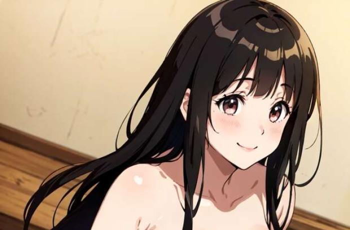 Eru Chitanda's Lewd Hyouka Escapade: Maid Uniform FFM Threesome with Houtarou Oreki's Dominant Desires