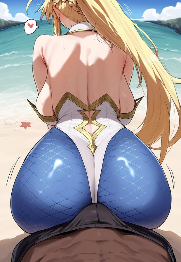 Red Saber Unleashes Big Breasts and FFM Threesome Passion in Fate Grand Order with Gudao and Tamamo No Mae - pic 3