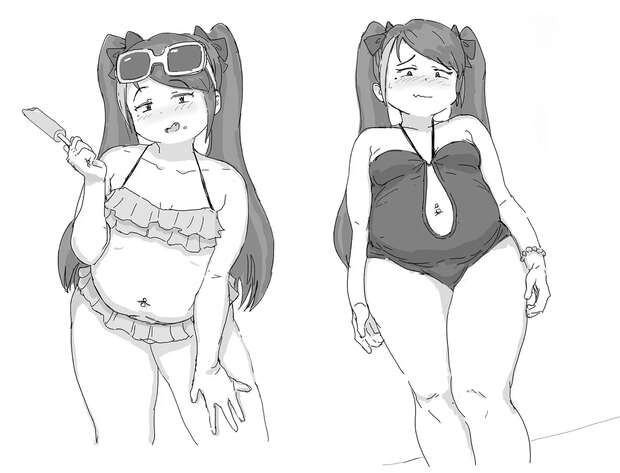 Kitakami's Swimsuit Climax: Yuri Naval Adventures in Kantai Collection - pic 1