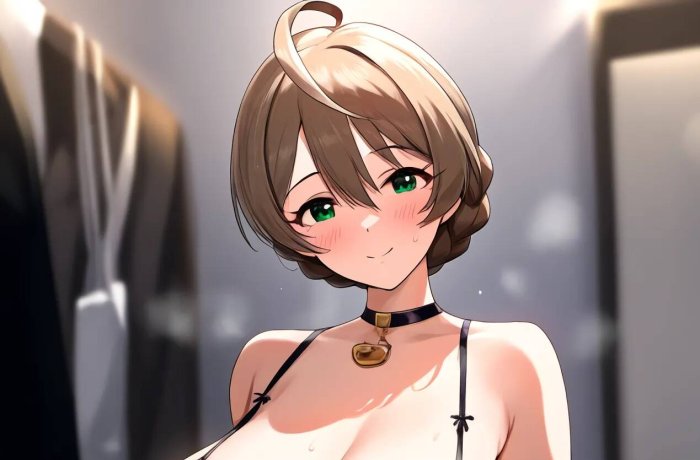 Kaori Sakuramori's Steamy Idolmaster Orgy: Bunny Girl Stockings, Glasses Lolicon, and Condom Group with Producer and Rivals