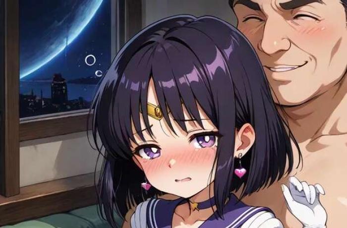 Sailor Saturn's Forbidden Orgasmic Odyssey in Sailor Moon: Tentacle Bondage, Futanari Encounters, and Magical Girl Anal Adventures