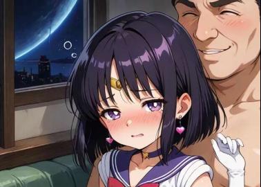 Sailor Saturn's Forbidden Orgasmic Odyssey in Sailor Moon: Tentacle Bondage, Futanari Encounters, and Magical Girl Anal Adventures