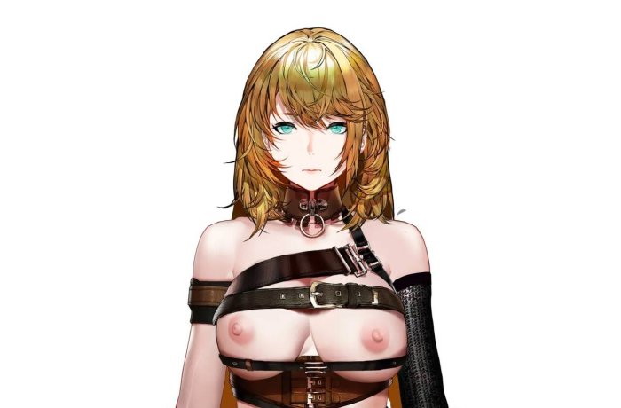 Illustrious' Pregnant Big Breasts Explode in Azur Lane Orgy with Unicorn, Belfast, and Leashed Anal Maid Slaves