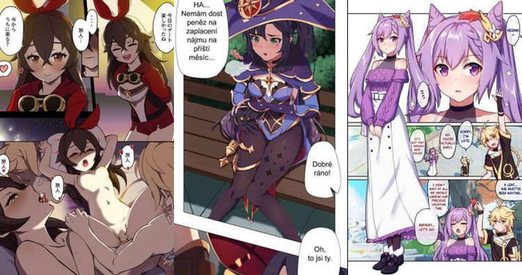 Keqing's Electrifying Double Penetration Orgy in Genshin Impact: Big Breasts, Nakadashi, and Horned Twintails Galore!