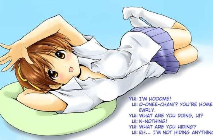 Ui Hirasawa's Lewd School Days: K-On! Sister's Forbidden Orgy with Sex Toys and Lolicon Fantasies