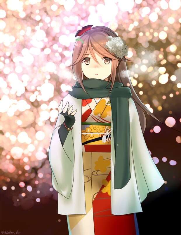 You Watanabe from Love Live Sunshine vs Haruna from Kantai Collection: Explosive Group Anal, Rape Fantasies, and Double Penetration in Stockings Hentai Showdown - pic 3