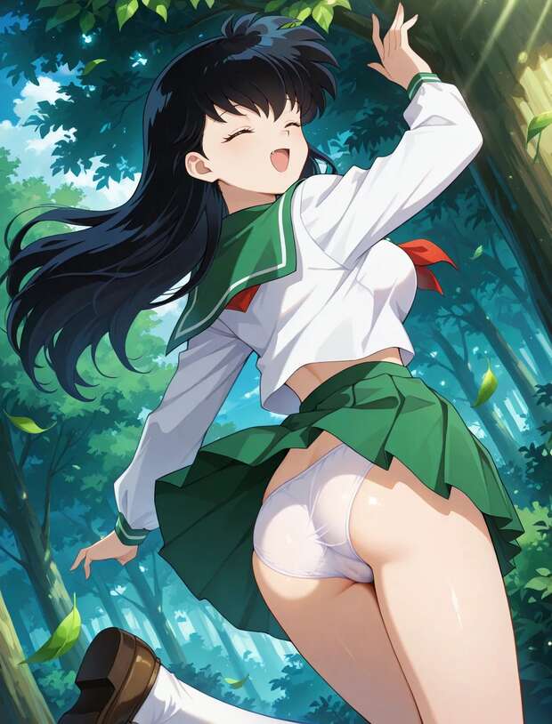Inuyasha's Feral Passion vs Tifa Lockhart's Busty Dominance: A Hentai Showdown Between Fantasy Icons - pic 5