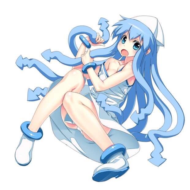 Tsunayoshi Sawada's Yaoi Ecstasy vs Ika Musume's Tentacle Temptation: Katekyo Hitman Reborn Meets Shinryaku Ika Musume in Hentai Showdown - pic 1