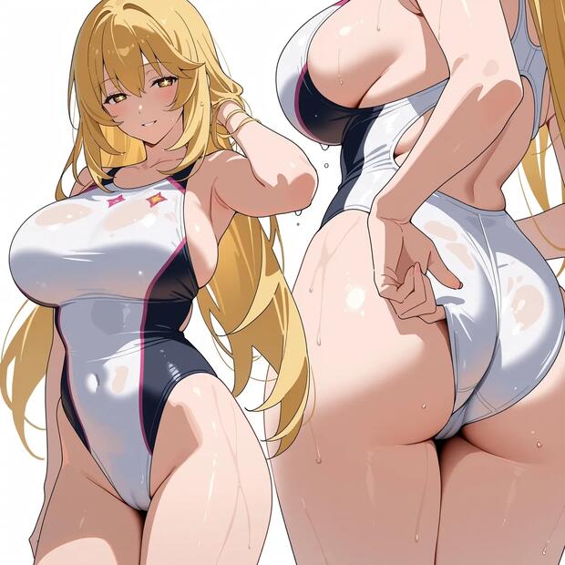 Ganyu vs Misaki Shokuhou: Sensual Footjob Showdown in Genshin Impact and Toaru Kagaku No Railgun Hentai with Big Breasts and Pantyhose Ecstasy - pic 1