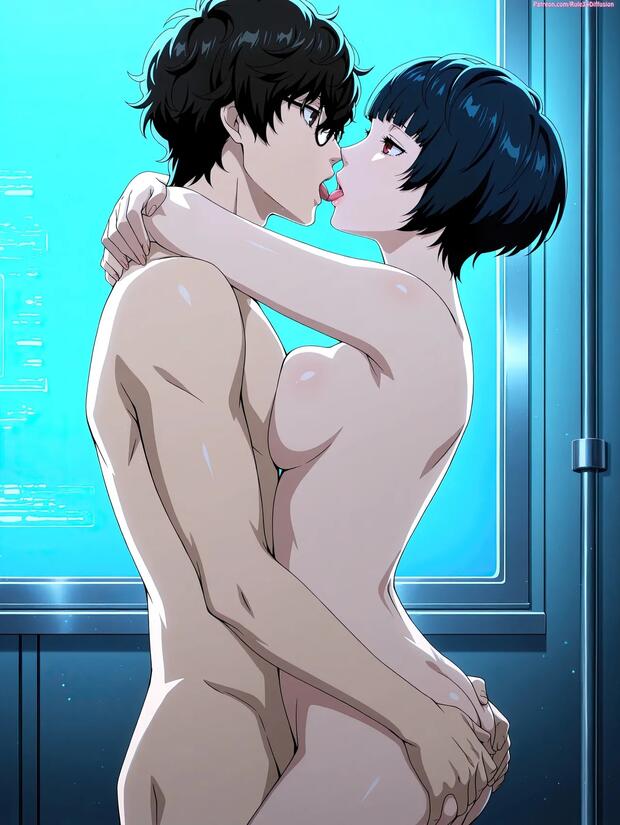 Akira Kurusu's Yaoi Anal Domination in Persona 5 vs Martina's Sensual Male-Only Encounters in Dragon Quest XI - pic 1