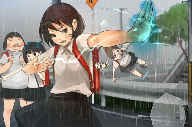 Shampoo's Wild Ranma 1/2 Bikini Threesomes vs Hitagi Senjougahara's Bakemonogatari Crossdressing Seductions: Big Breasts Ecstasy Unleashed - pic 3