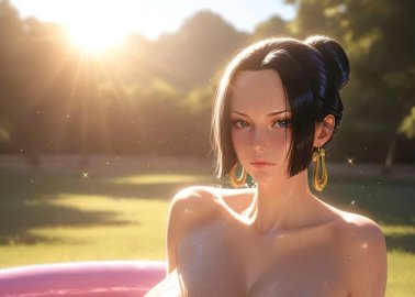 Boa Hancock's Massive Tits Tempt Luffy in One Piece Hentai Outdo Megumi Kato's Submissive Blowjobs in Saekano Netorare Scenes