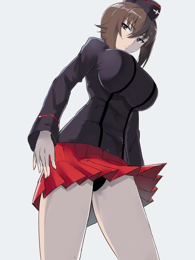 Kyouka Hikawa vs Maho Nishizumi Hentai Showdown - pic 5