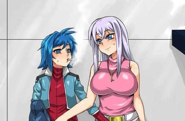 Kaede Takagaki's Idolmaster Lewdness vs Aichi Sendou's Cardfight Vanguard Desires: Pantyhose-Clad Yuri Meets Females-Only Ecstasy