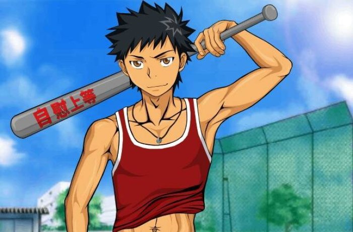 Takaya Abe's Yaoi Crossdressing Seduction in Ookiku Furikabutte vs Fujiwara No Mokou's Immortal Nurse Group Orgy in Touhou Project