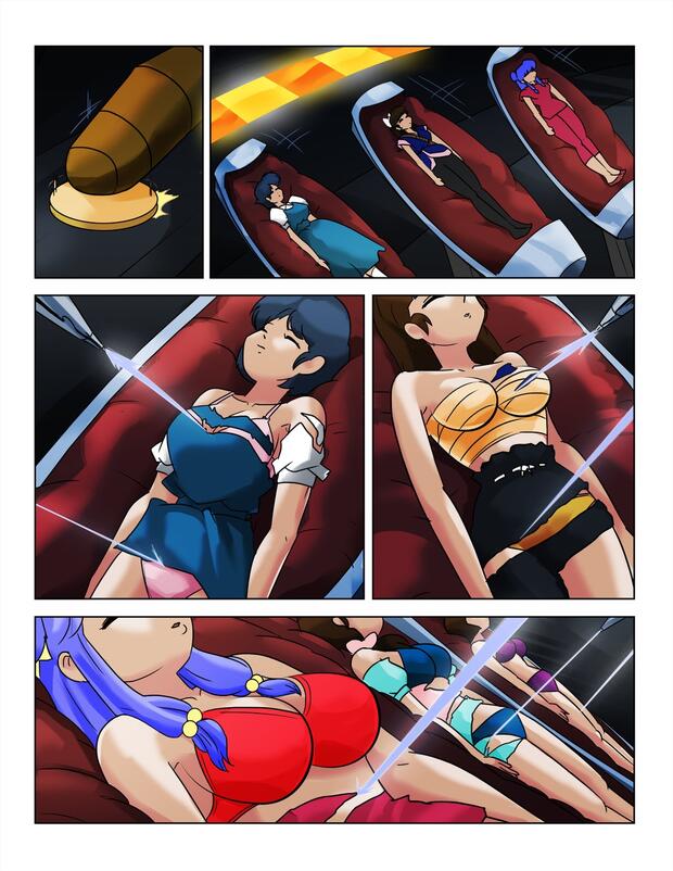 Explosive Yuri Ecstasy: Lynette Bishop from Strike Witches vs Shampoo from Ranma 1/2 in Big Breasts Futanari Ahegao Paizuri Showdown - pic 1