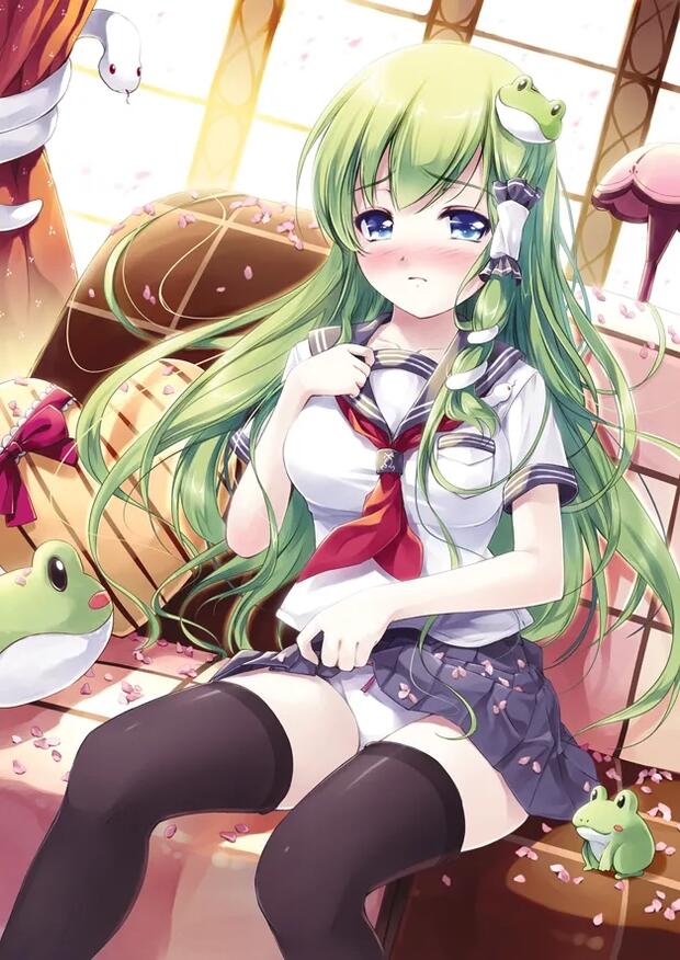 Fine's Twin Temptations in Fushigiboshi No Futagohime vs Shou Toramaru's Divine Desires in Touhou Project: Lolicon Yuri Ecstasy Unleashed - pic 1