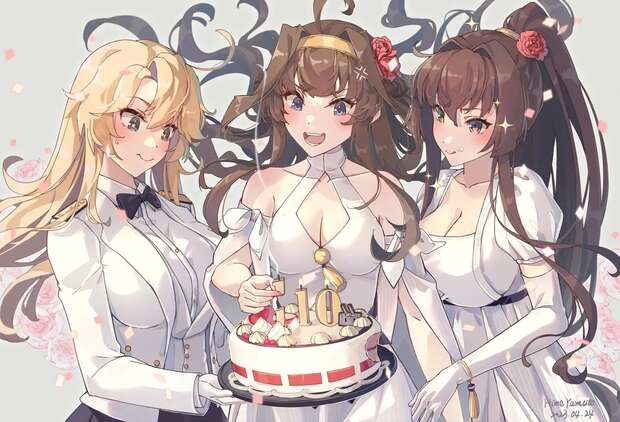 Anzu Futaba's Lolicon Allure vs Houshou's Big Breasts Supremacy - pic 1