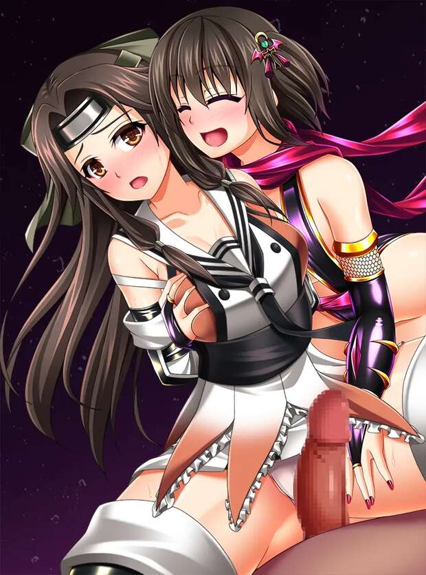 Lize Helesta's Nijisanji Seduction vs Jintsuu's Kantai Collection Lewdness - pic 6