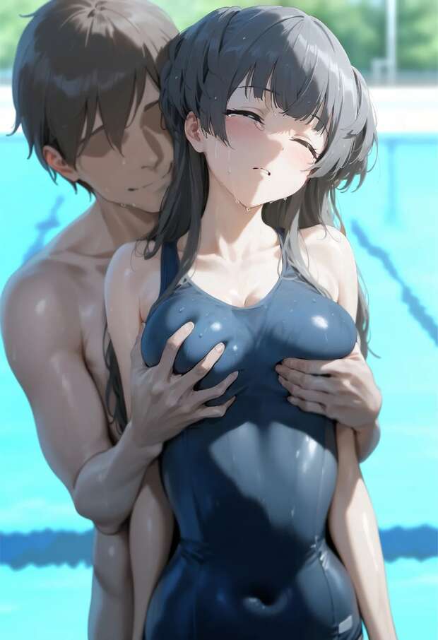 Fuyuko's foot domination scene - pic 1