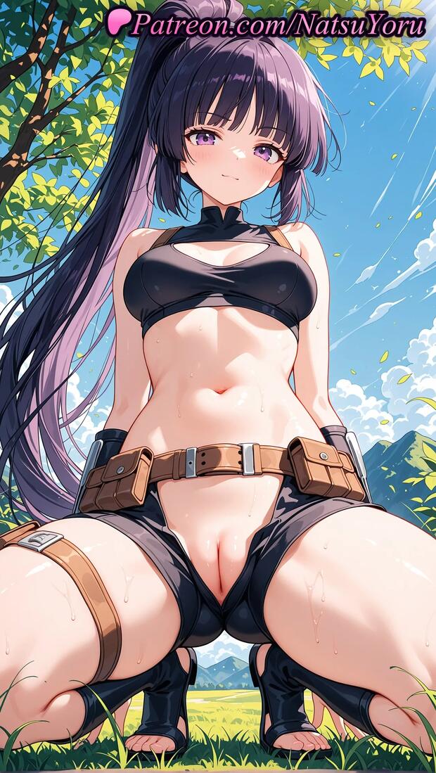 Akatsuki's MILF Seduction in Original Hentai vs Sora's Futanari Muscle Domination in Blue Archive and Fate Grand Order – Explosive Big Breasts and Nakadashi Ecstasy pic 1
